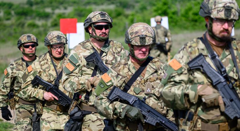 Éleslövészeti gyakorlatot tart a Magyar Honvédség és az Ohiói Nemzeti Gárda
