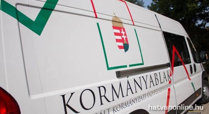 Ekkor érkezik a kormányablakbusz Apcra 