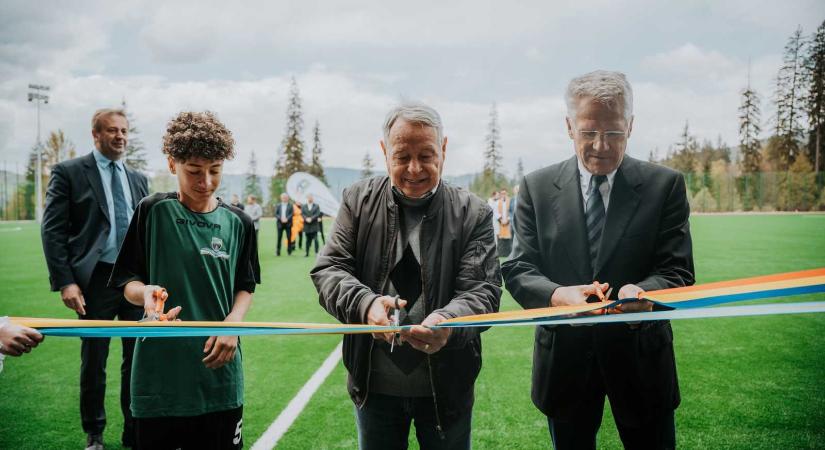 Birtokba vehetik a borszékiek a felújított sportkomplexumot