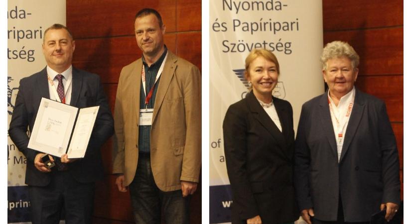Kitüntetésben részesítették az Alföldi Nyomda két munkatársát