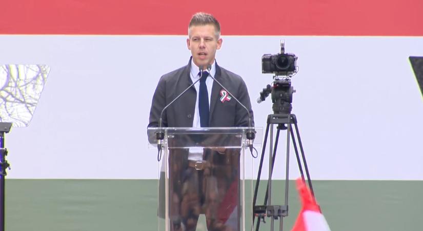 Jobboldali zarándoklat: Isten áldását kérte Magyar Péter