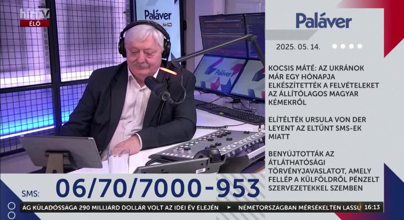 Paláver - Elítélték Ursula von der Leyent az eltűnt sms-ek miatt  videó
