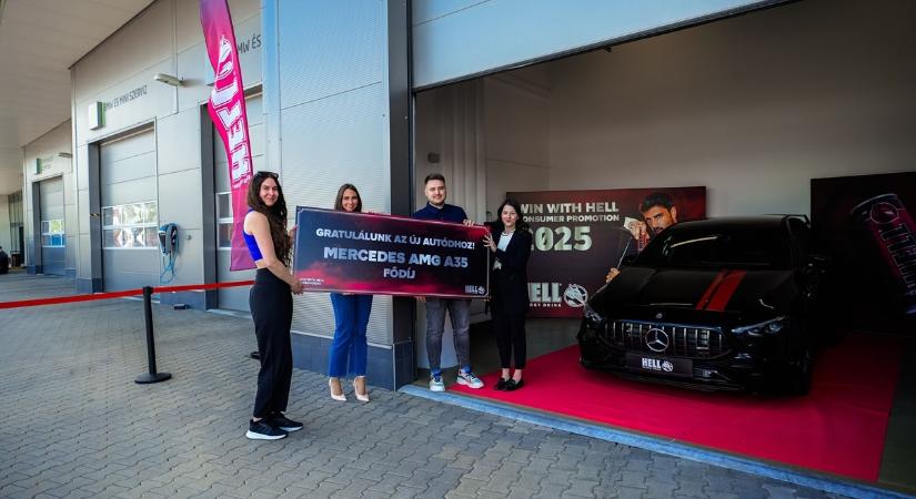 Megvan a Mercedes AMG A35 nyertese – a HELL fődíja gazdára talált