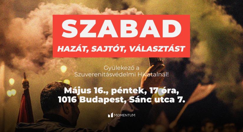 A Szuverenitásvédelmi Hivatalhoz vonul a Momentum