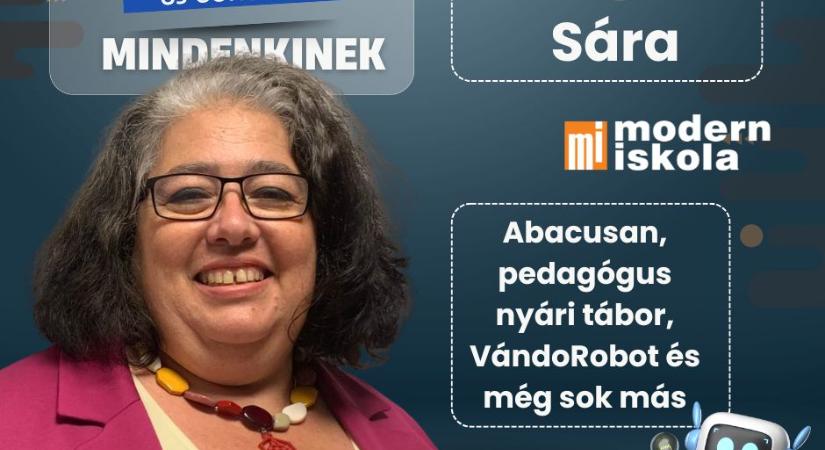 Robotok, táborok, közösségek – Sugár Sárával az Abacusan Stúdió világáról
