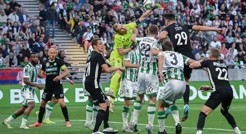 MK-döntő: Makreckis hibája és a paksi támadó remek meglátása után hátrányban a Fradi - videó