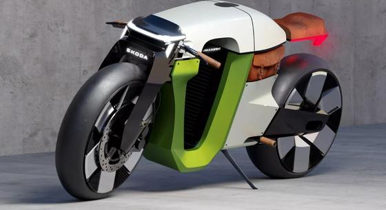 Autók előtt motorok: visszatért gyökereihez a Skoda egy retrofuturista géppel