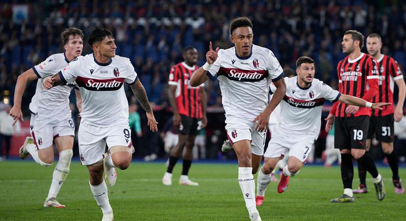 Coppa Italia: Ndoye góljával a Bologna legyőzte az AC Milant a döntőben! – videóval
