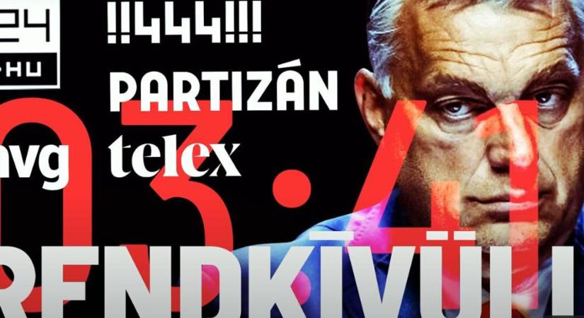 Pörög a film: a HVG, a Telex, a 444, a 24.hu és a Partizán közös kiállása a sajtószabadságért