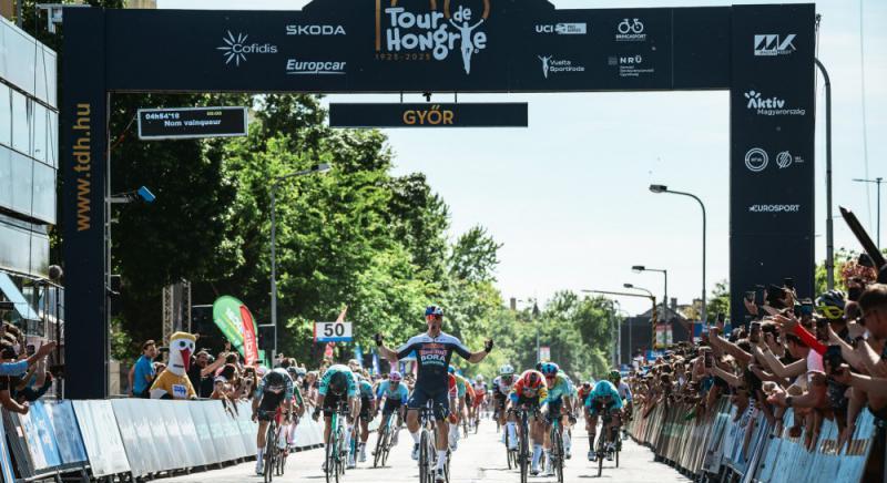 Tour de Hongrie 2025: Danny van Poppel sikere Győrben