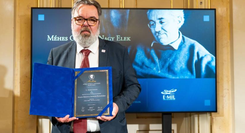 Eljött a pillanat – életműdíjat kapott L. Simon László