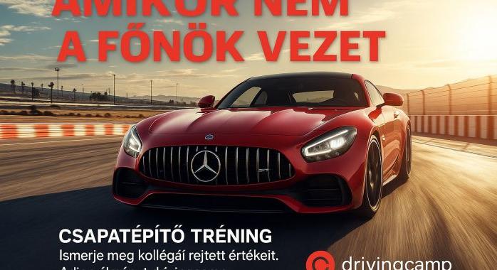 Csapatépítés padlógázzal – végre nem a főnök vezet!