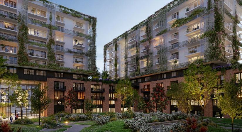 Időtálló technológiai megoldásokkal készült el Budapest új, 516 lakásos lakóparkja