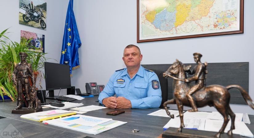 „Ez a díj egy csapatmunka eredménye” – Dr. Forrai Zsolt, az év rendőre