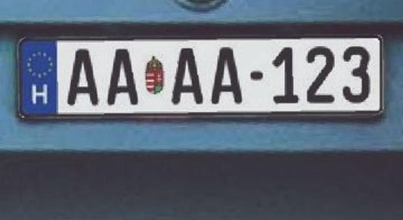 Nincs időd, ha ezt az 5 rendszámot meglátod Veszprémben, nagy bajt jelent