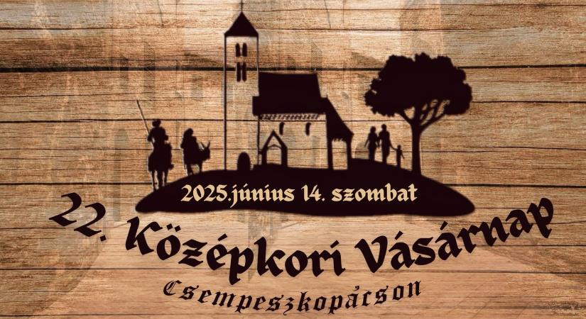 Csempeszkopácsi Középkori Vásárnap 2025