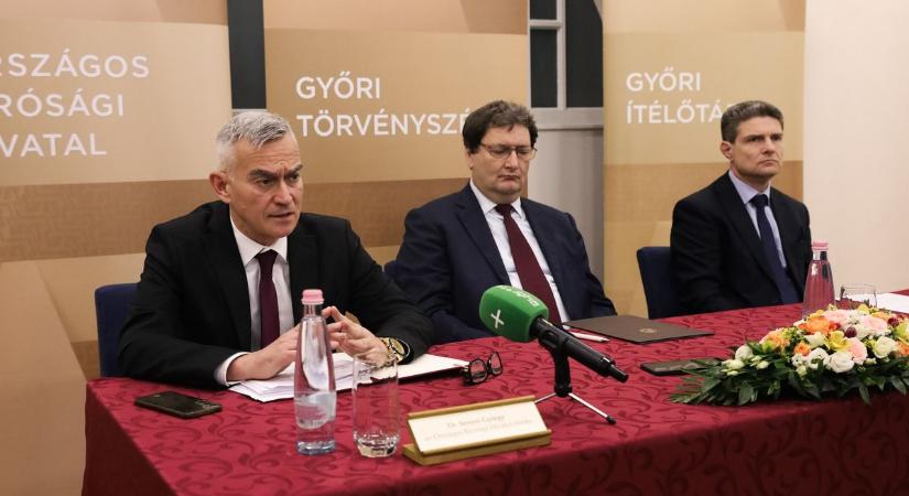 Összbírói értekezlet - Így alakulnak az esetszámok Győrben