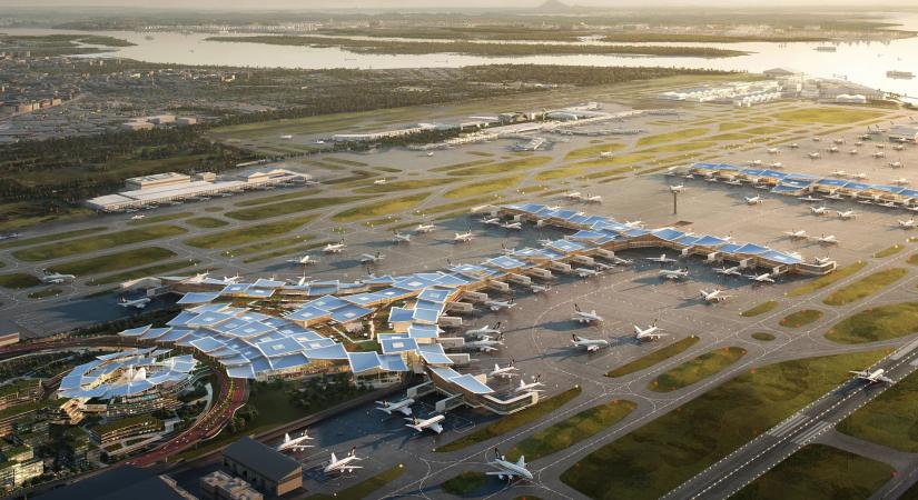Megkezdődött a Changi 5-ös termináljának építése