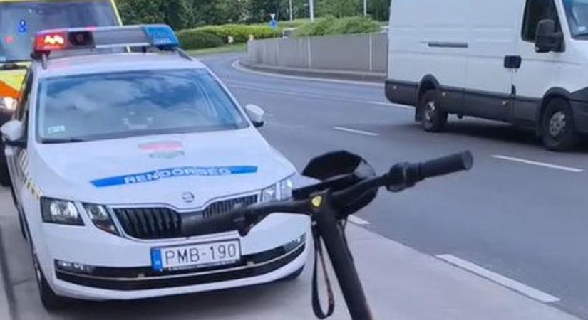 Elektromos rollerest tartóztattak fel a rendőrök – vagy mégsem?