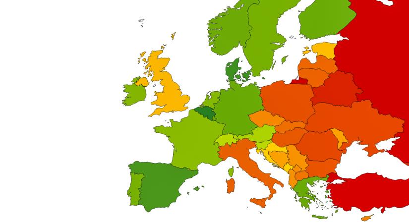 Magyarország mélyen az európai átlag alatt teljesít az LMBTQ jogok terén