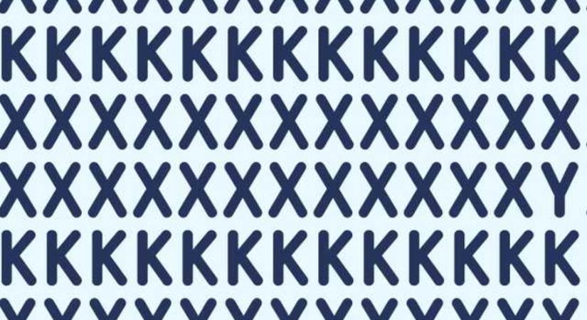Sasszemed van, ha kiszúrod a kakukktojást a betűk között 5 másodperc alatt