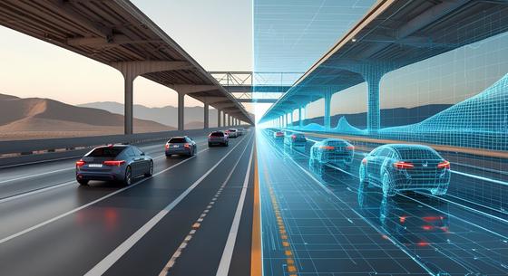 Okos autópálya lesz az M1-M7 Budaörsnél, 1,5 gigabájt adatot generál majd másodpercenként