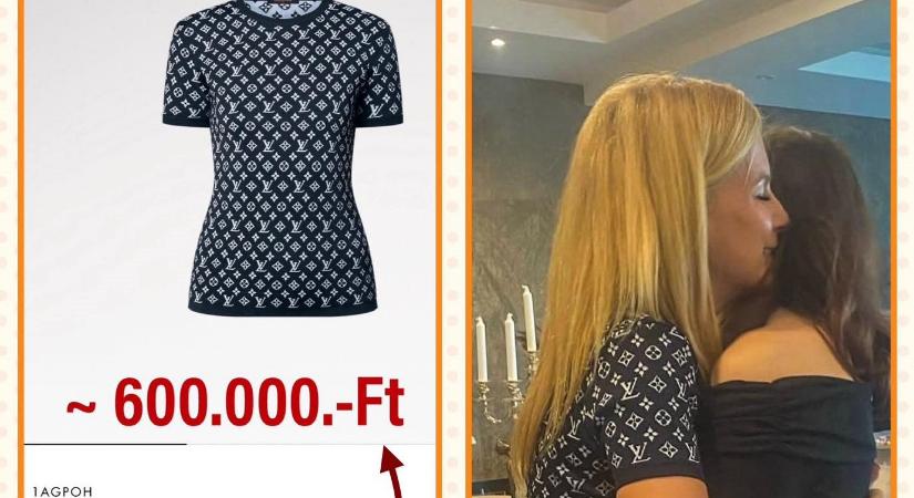 Hadházy Ákos most Várkonyi Andrea pólóját vizsgálgatta