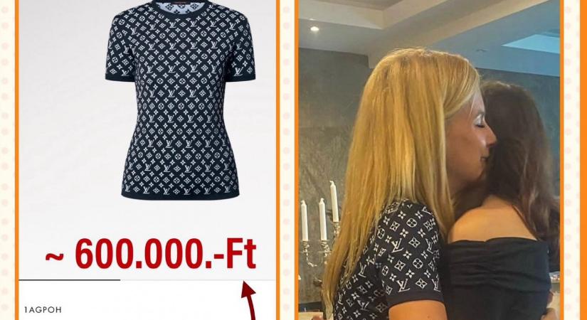 Várkonyi Andrea egy tanár havi átlagfizetését húzta fel a lánya születésnapjára