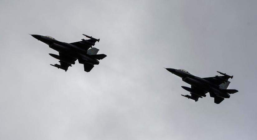 Egy újabb F-16-os vadászgépet veszített el az ukrán légierő