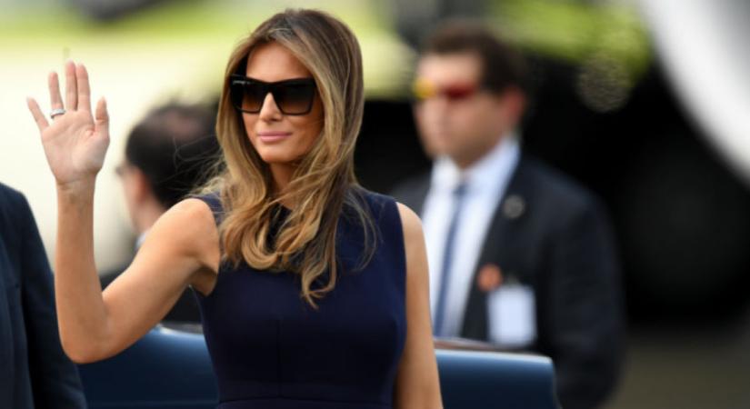 Hónapok óta nem hallottunk Melania Trumpról, most viszont szomorú apropóból került újra reflektorfénybe a first lady