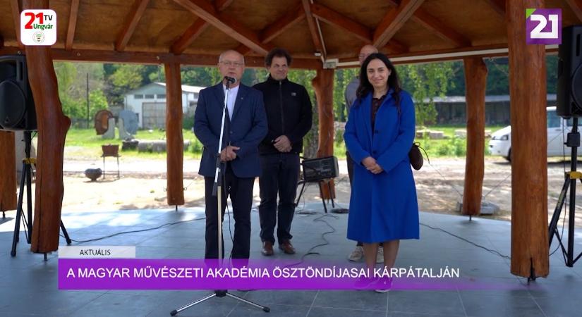 Aktuális (2025.05.16) A Magyar Művészeti Akadémia ösztöndíjasai Kárpátalján (videó)
