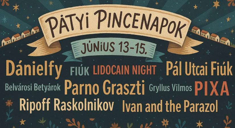 Pátyi Pincenapok 2025