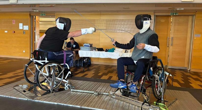 Kanizsai sportoló is szerepelt a világ egyik legnagyobb paravívó versenyén