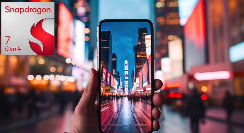 Bejelentésre került a Qualcomm Snapdragon 7 Gen 4