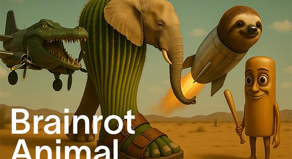 Brainrot Animal: abszurd TikTok-őrületből kreatívipari kincs