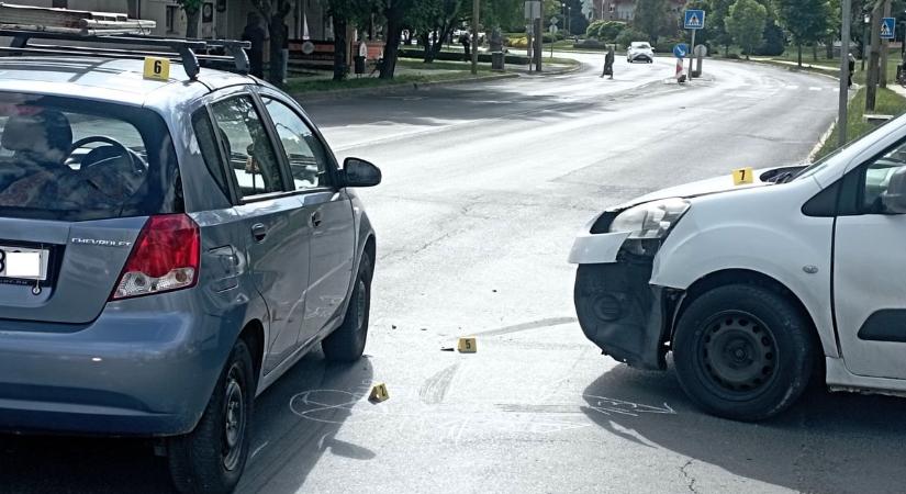 A zalai város egyik legforgalmasabb kereszteződésében történt baj