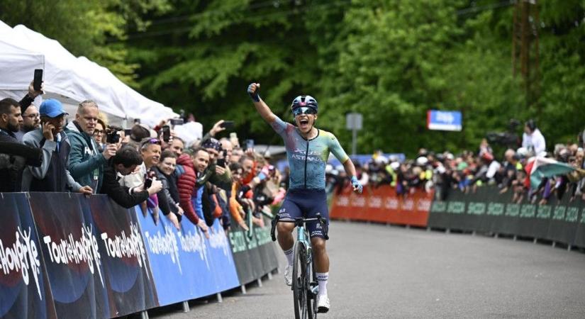 Ecuadori győzelem a Kékestetőn, szombaton Tatáról indul a Tour de Hongrie mezőnye
