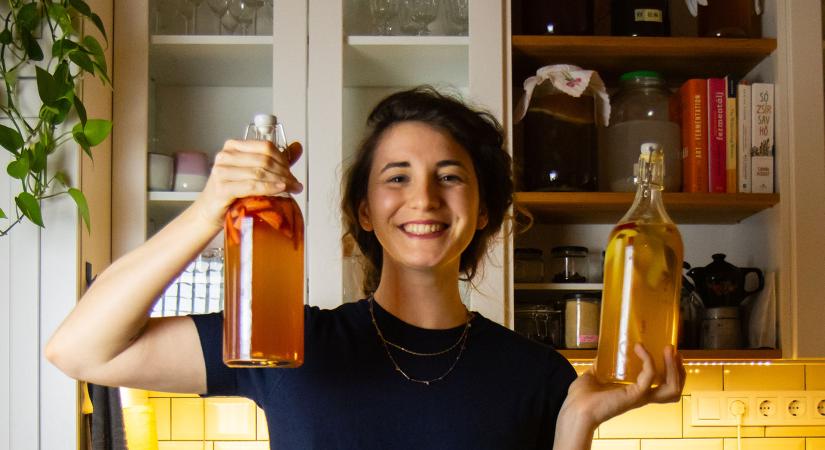 Fermentált italok kóstolója Farkas Fruzsinával a Gourmet Fesztivál Vince standján!