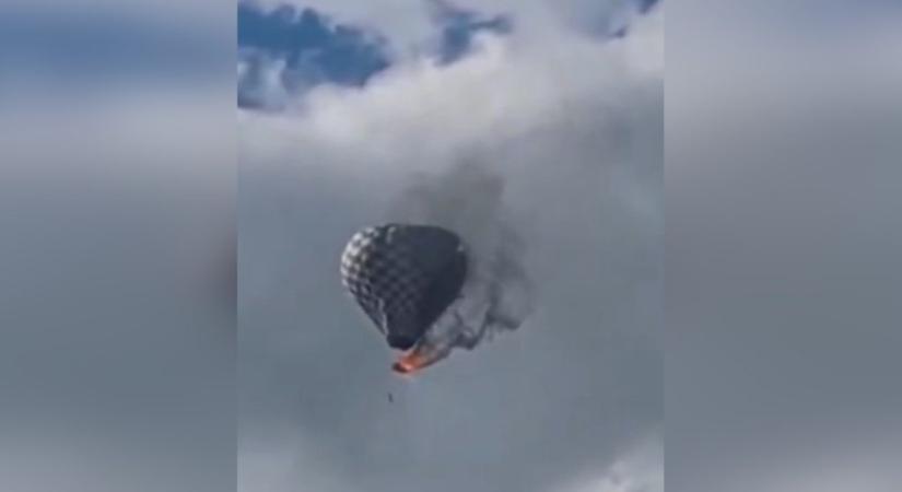 Kigyulladt egy hőlégballon kosara, lezuhant és szörnyethalt egy férfi Mexikóban