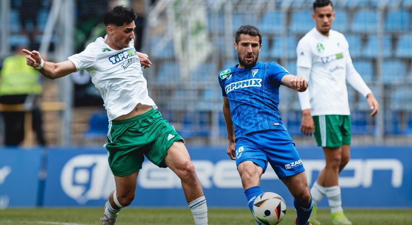 ZTE-ETO FC Győr: súlyosnak tűnő sérülést hozó meccs végén ünnepelhettek a győriek