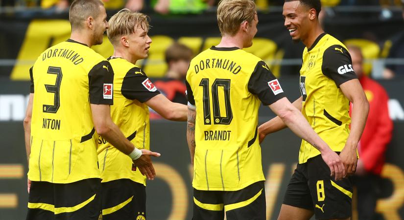 A Dortmund véghezvitte a szezon tervét, pedig elképzelhetetlennek tűnt