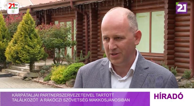 Kárpátaljai partnerszervezeteivel tartott találkozót a Rákóczi Szövetség Makkosjánosiban (videó)