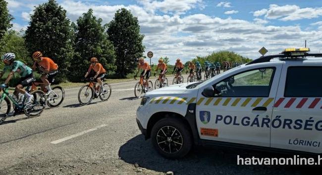 Polgárőrök biztosították a Tour de Hongriet 