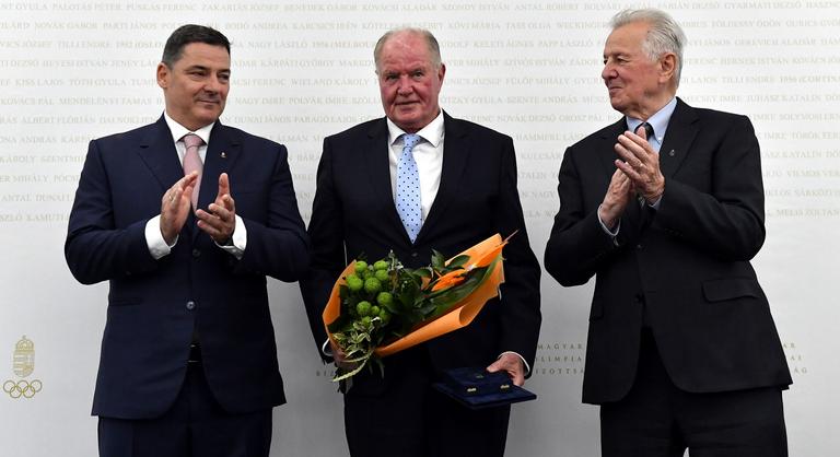 MOB Életműdíjat kapott Kemény Dénes, a magyar és az egyetemes vízilabda kiválósága