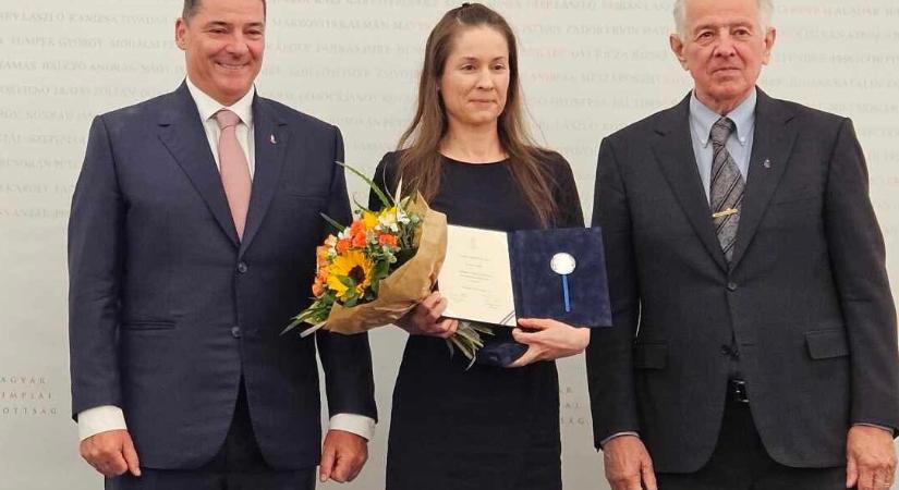Egyenlő esélyekért díjat kapott Szarka Tünde