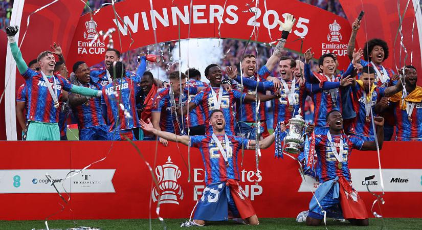 Története első diadalát aratta a Crystal Palace
