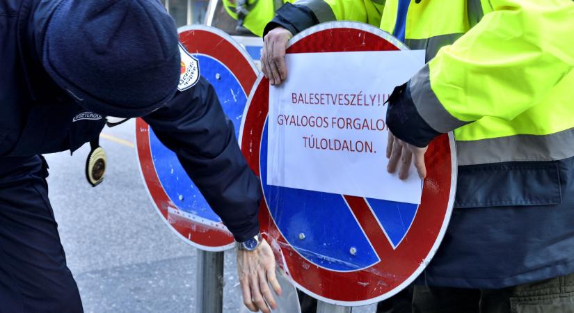 Delegációk bénítják meg a főváros közlekedését szerdáig