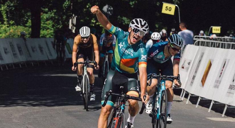 Andris a térdsérülést is legyőzte, most a Tour de Hongrie-en teker