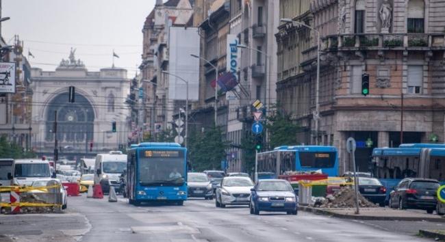 Hétfőtől útlezárások lesznek Budapesten