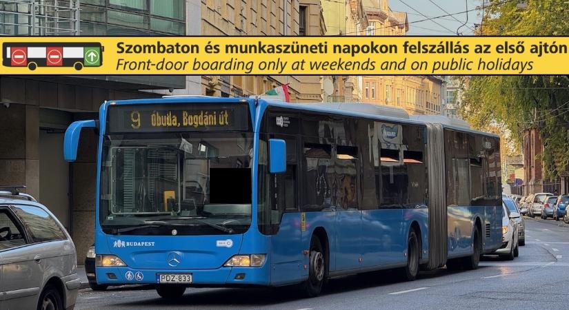 Megbukott az elsőajtós felszállás: eltörlik a józsefvárosi járatok egy szakaszán